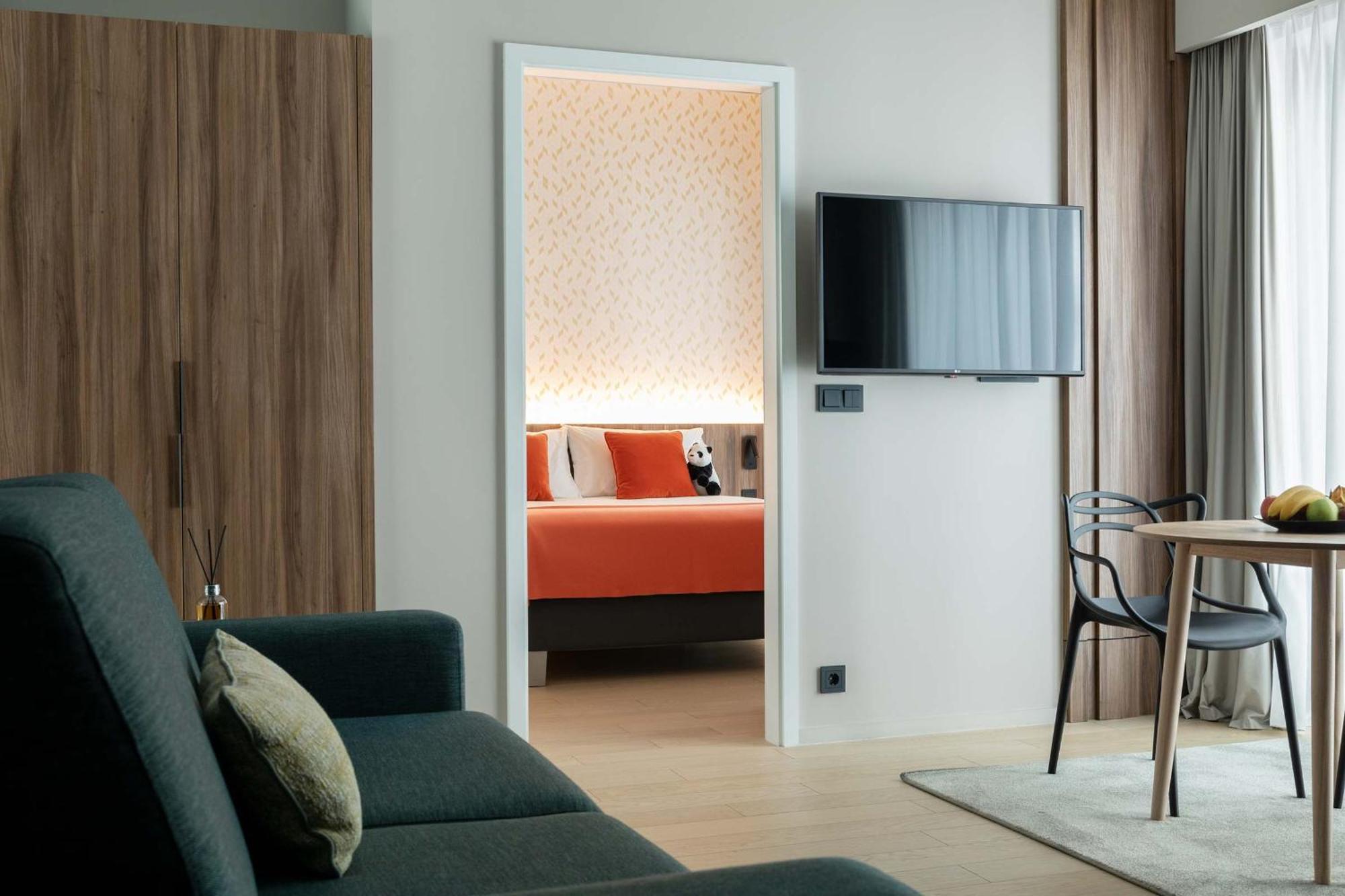 The Central Kirchberg - Smart Aparthotel Luxemburg Rum bild